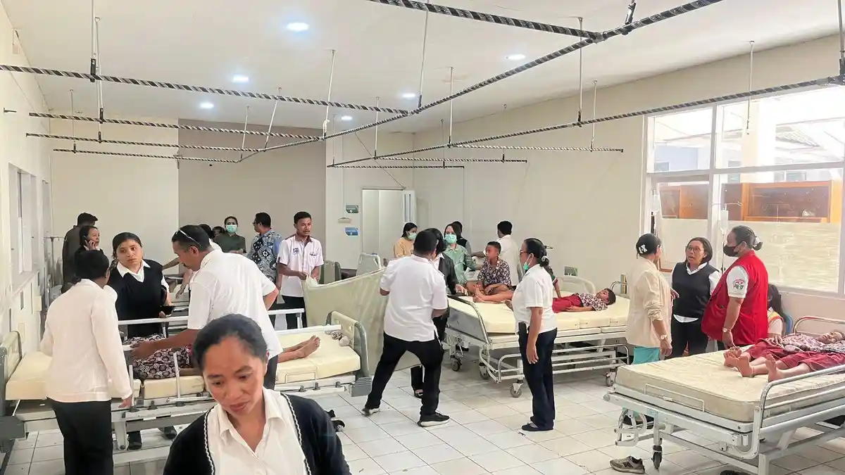 RSUD Bajawa Tangani 82 Siswa, Diduga Akibat Konsumsi Ikan